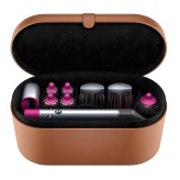 Стайлер Dyson Airwrap Hs01 (фуксия) для разных типов волос с кейсом, сумкой и расческами
