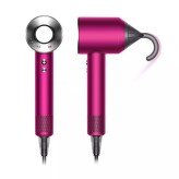 Фен Dyson Supersonic HD07 (фуксия/яркий никель) с 5 насадками, дорожным чехлом и подставкой