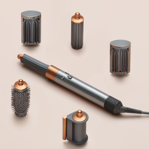Стайлер Dyson Airwrap HS05 Complete (яркий никель/насыщенная медь) с кейсом